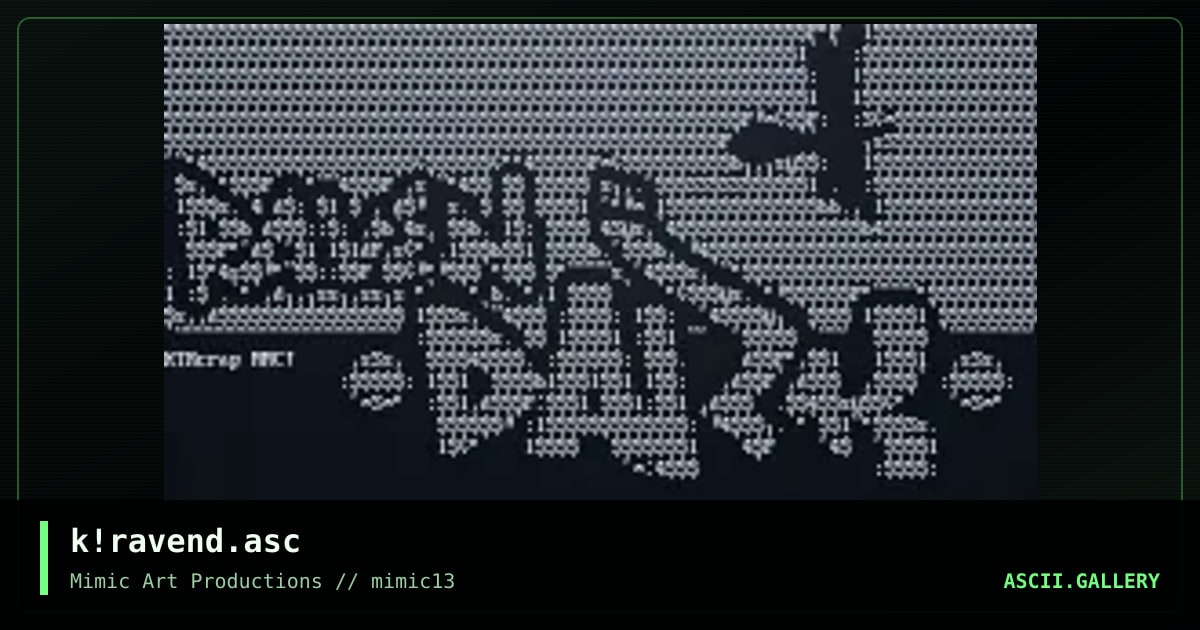 k!ravend.asc, by keetar, 1999