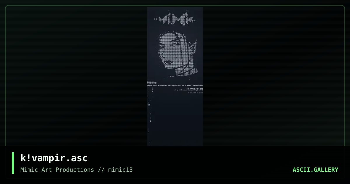 k!vampir.asc, by keetar, 1999