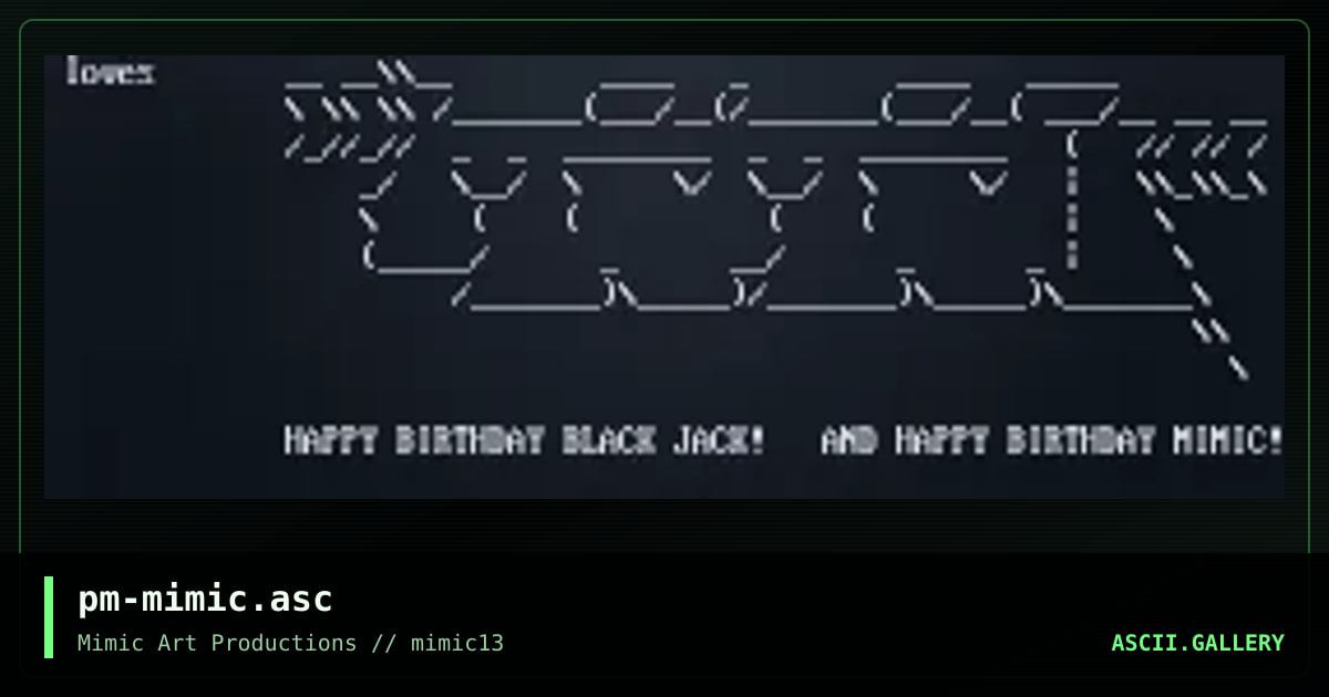 pm-mimic.asc, by polymorph, 1999