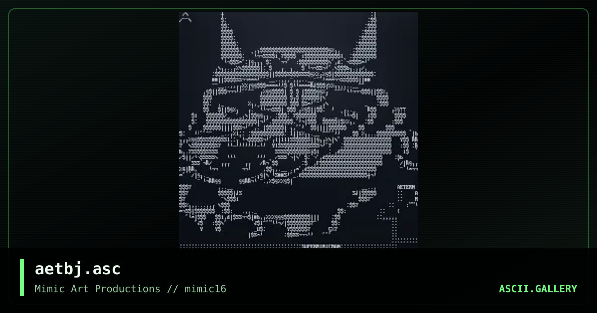 aetbj.asc, by aeternam, 1999