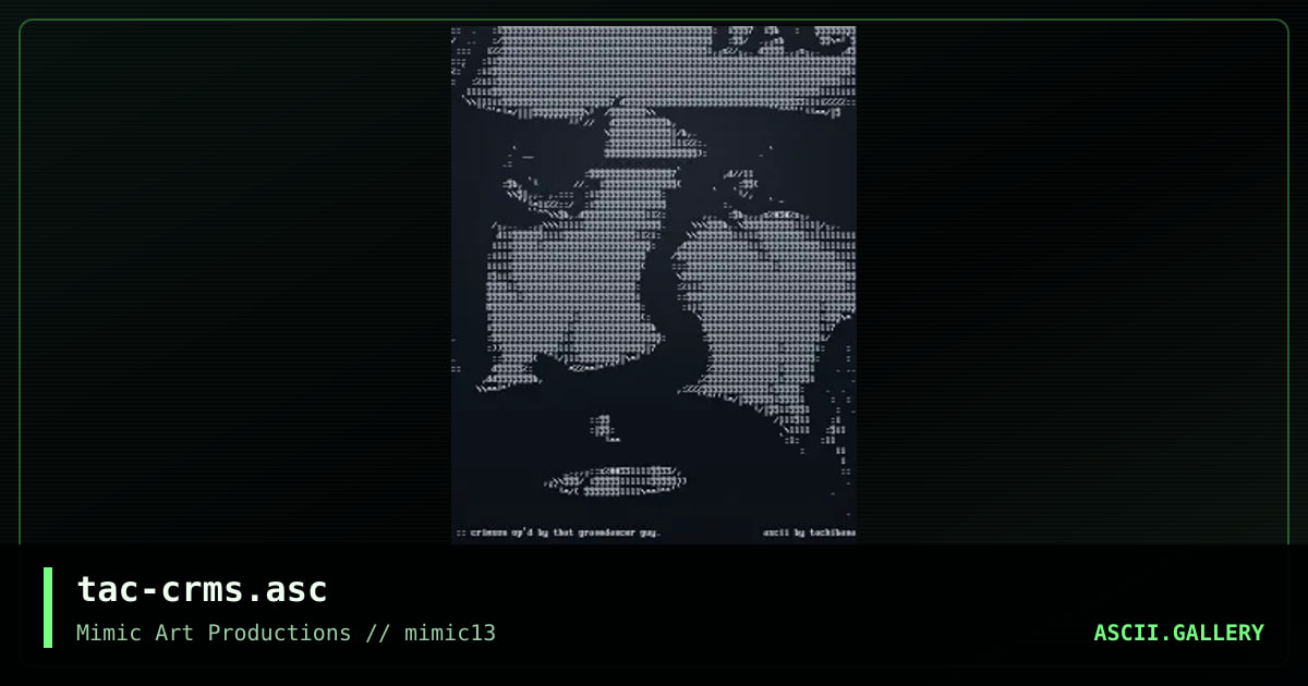 tac-crms.asc, by tachibana, 1999