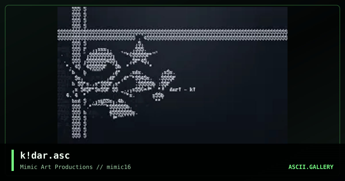 k!dar.asc, by keetar, 1999