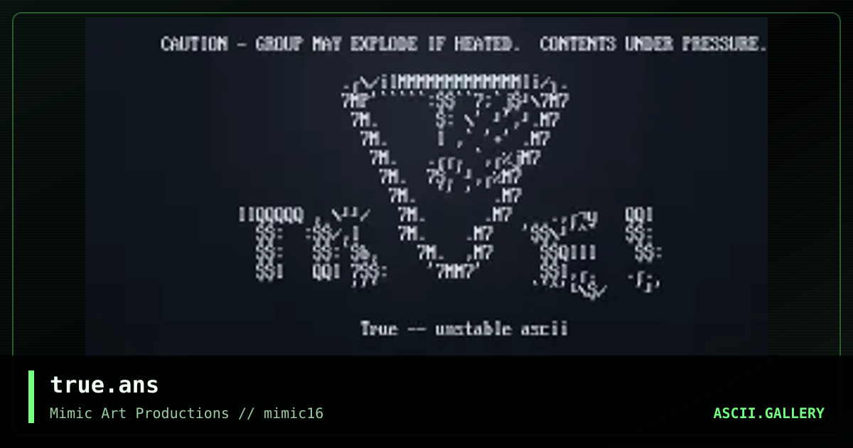 true.ans, by untagged, 1999