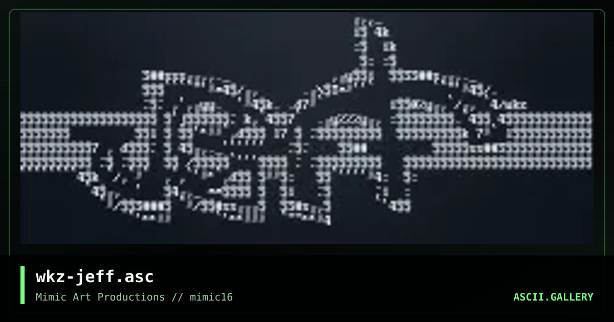 wkz-jeff.asc, by wackie, 1999