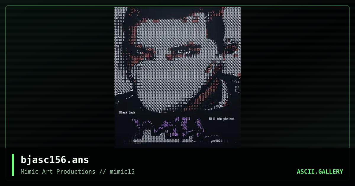 bjasc156.ans, by black jack, 1999