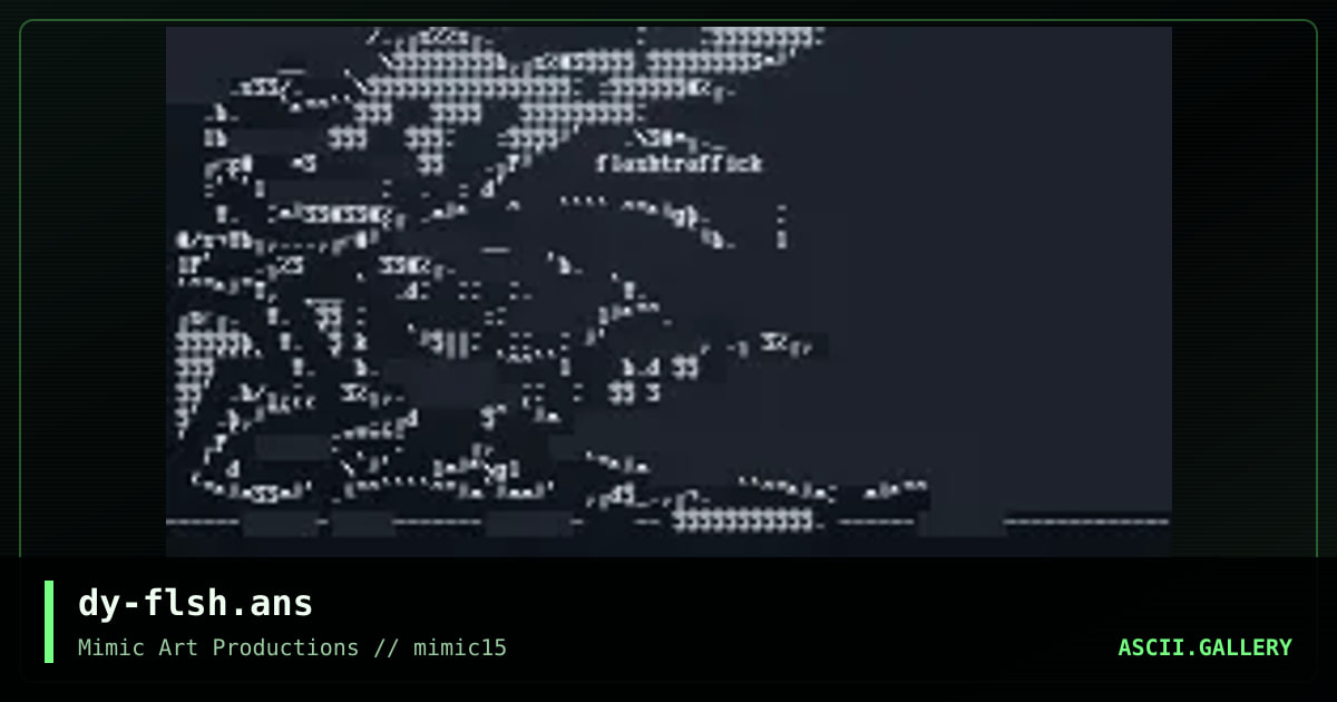 dy-flsh.ans, by discyple, 1999