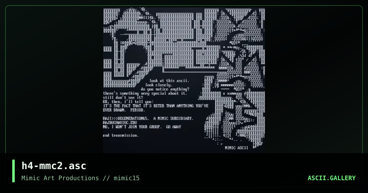h4-mmc2.asc, by haji, 1999
