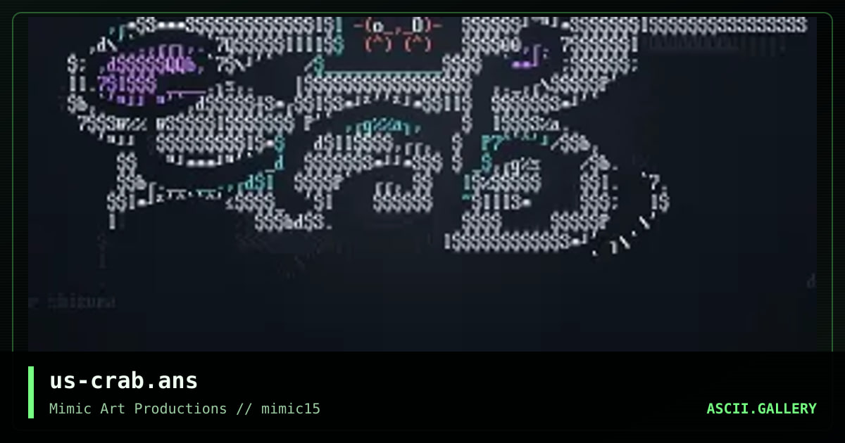 us-crab.ans, by black jack, dr shizuma, 1999