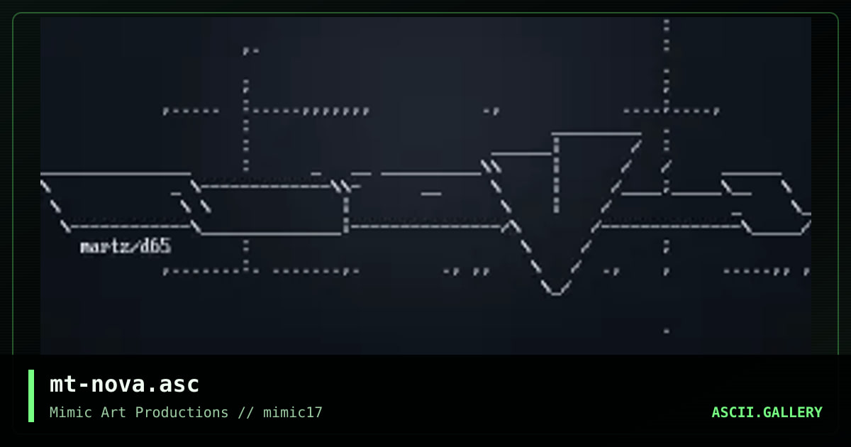 mt-nova.asc, by martz, 1999