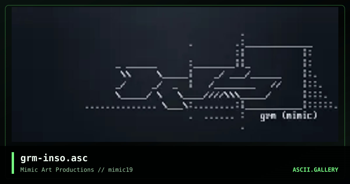 grm-inso.asc, by grandmaster mojo, 2000