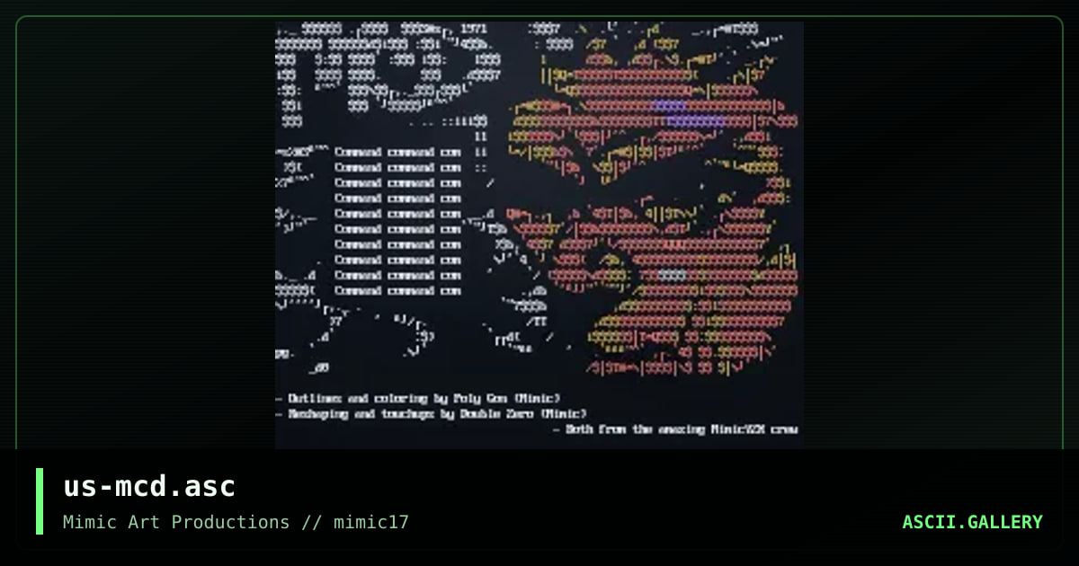 us-mcd.asc, by polygon, double zero, 1999