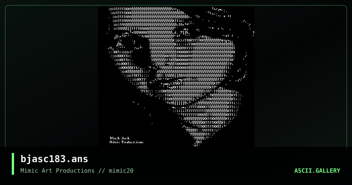 bjasc183.ans, by black jack, 2000