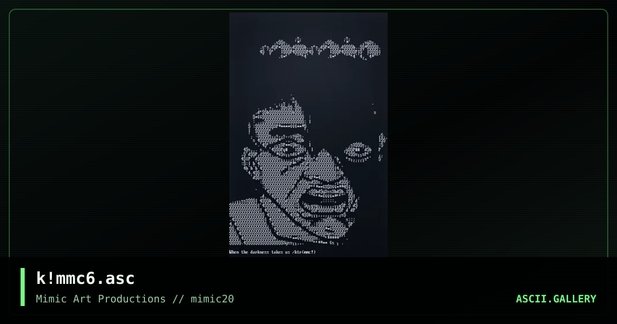 k!mmc6.asc, by keetar, 2000