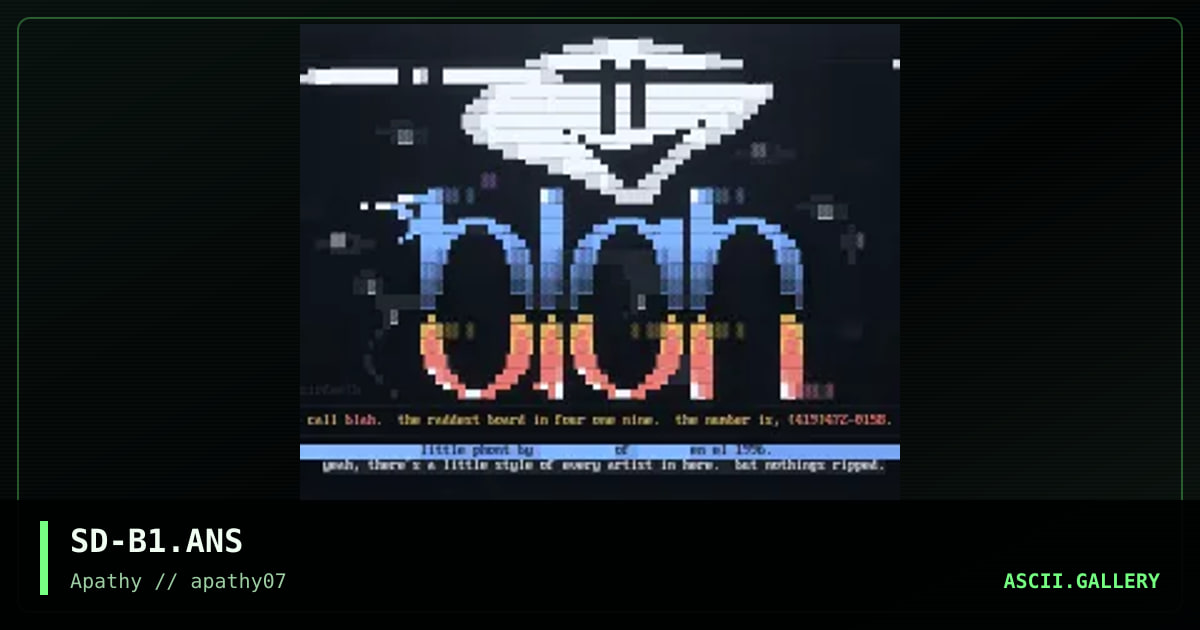 blah., by sirdeath, 1996