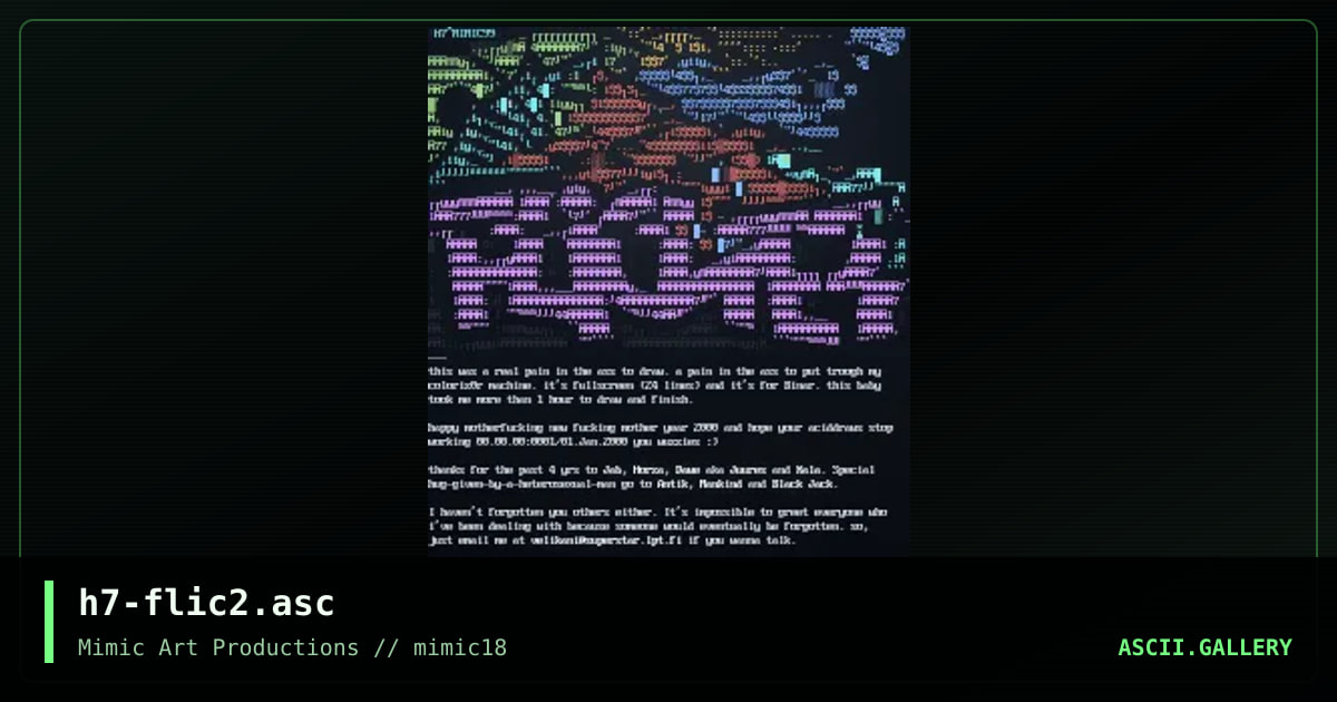 flicker, by h7, 1999