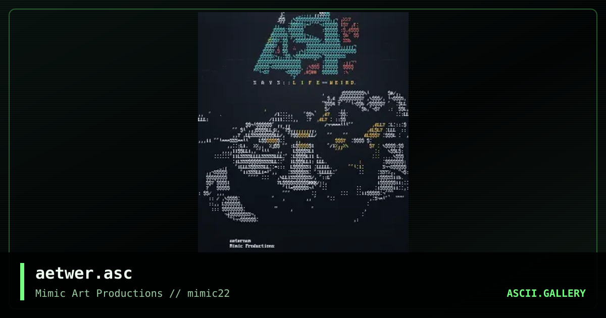 aetwer.asc, by aeternam, 2000