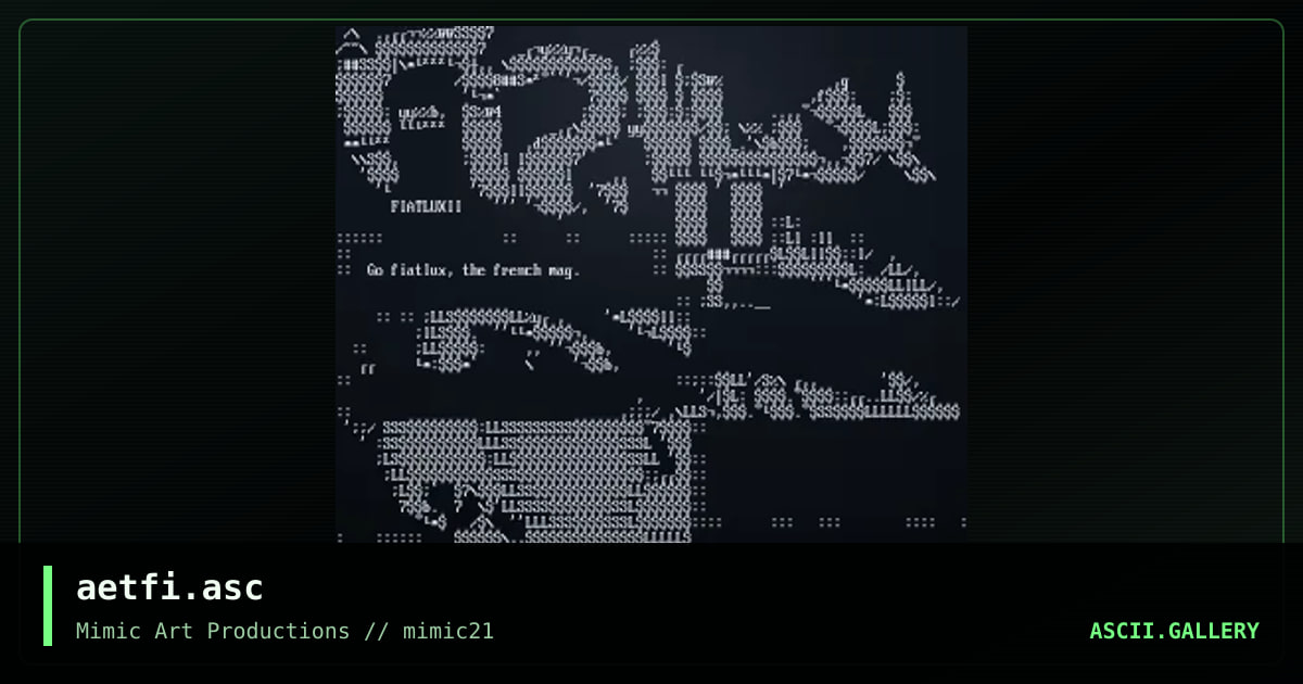 aetfi.asc, by aeternam, 2000