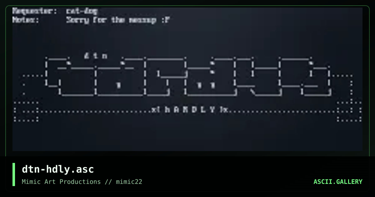 dtn-hdly.asc, by dartagnan, 2000