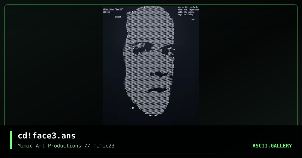 cd!face3.ans, by cat-dog, 2000