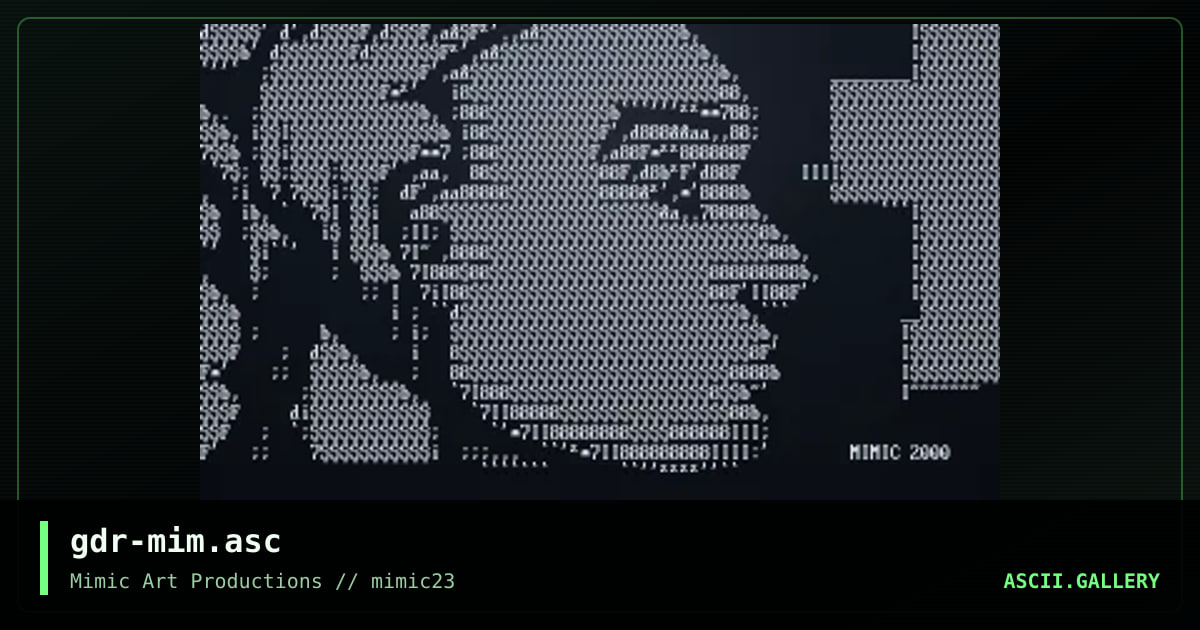 gdr-mim.asc, by gravedancer, 2000