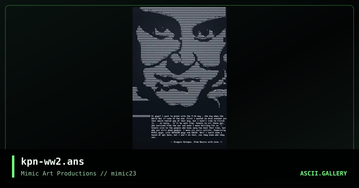 kpn-ww2.ans, by kingpin octopus, 2000