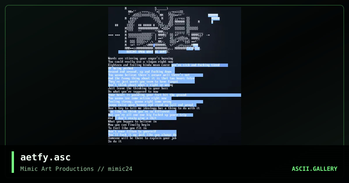 aetfy.asc, by aeternam, 2000