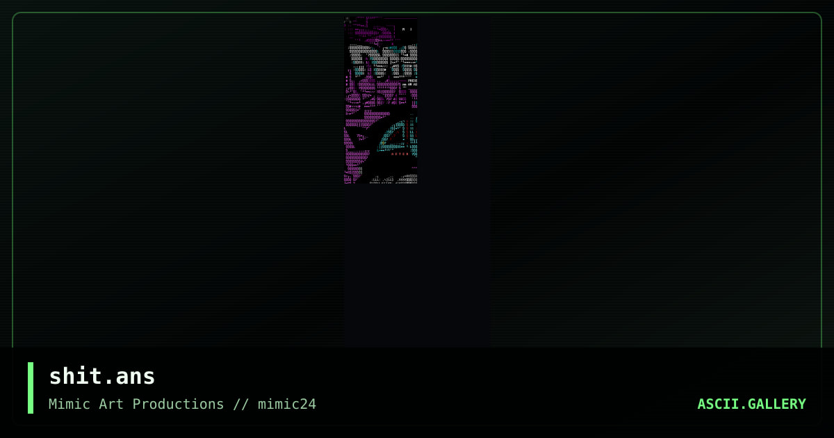 shit.ans, by aeternam, 2000