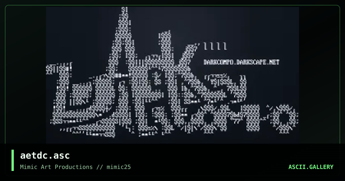 aetdc.asc, by aeternam, 2000