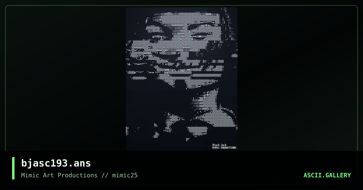 bjasc193.ans, by black jack, 2000