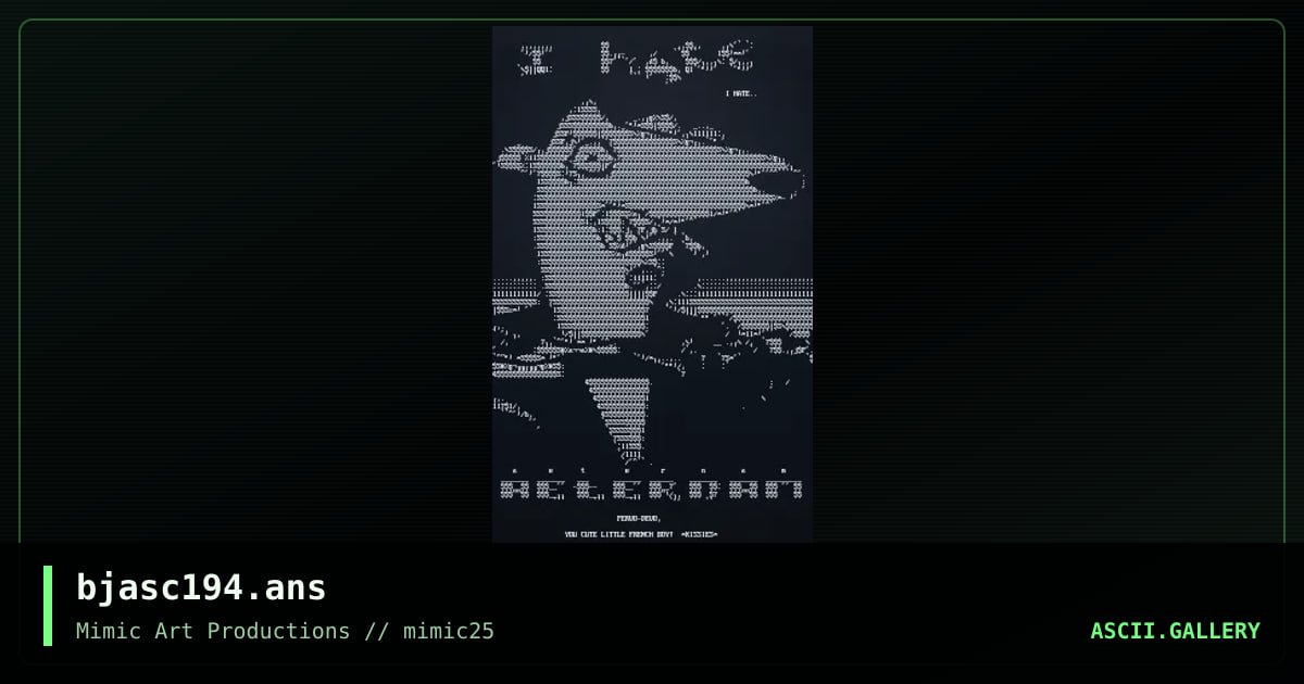 bjasc194.ans, by black jack, 2000