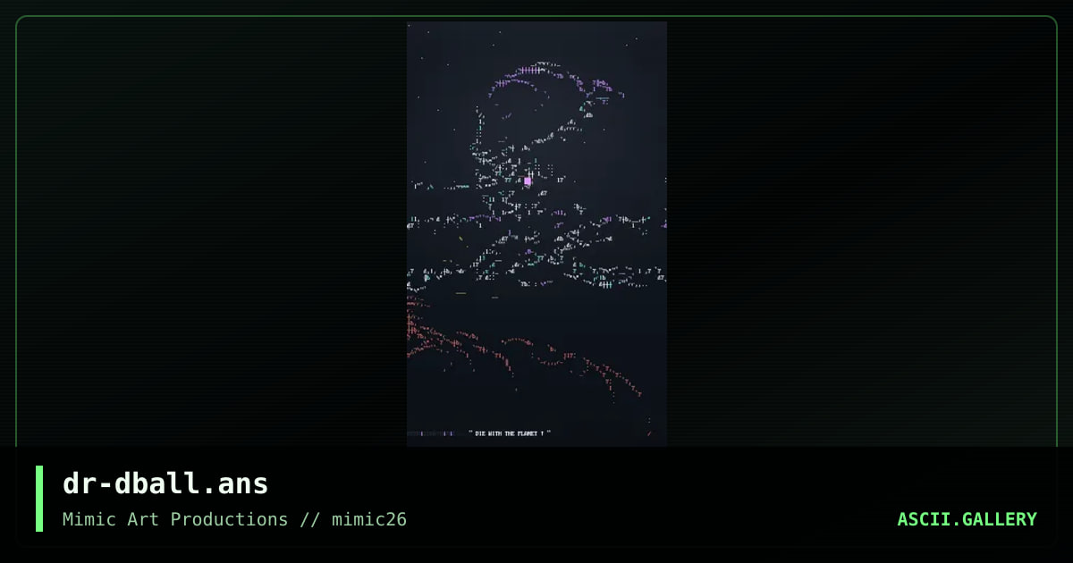 dr-dball.ans, by dr shizuma, 2000