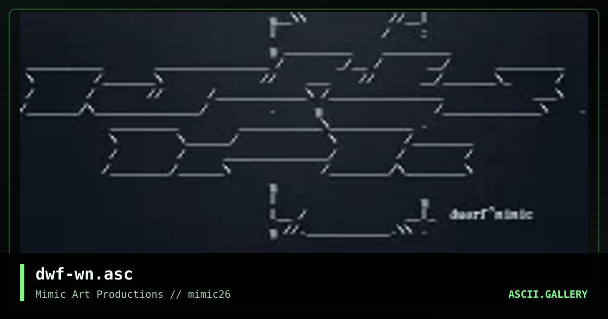 dwf-wn.asc, by dwarf, 2000