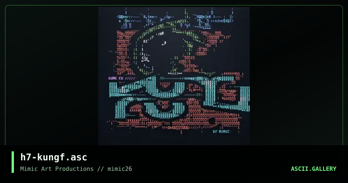 h7-kungf.asc, by h7, 2000