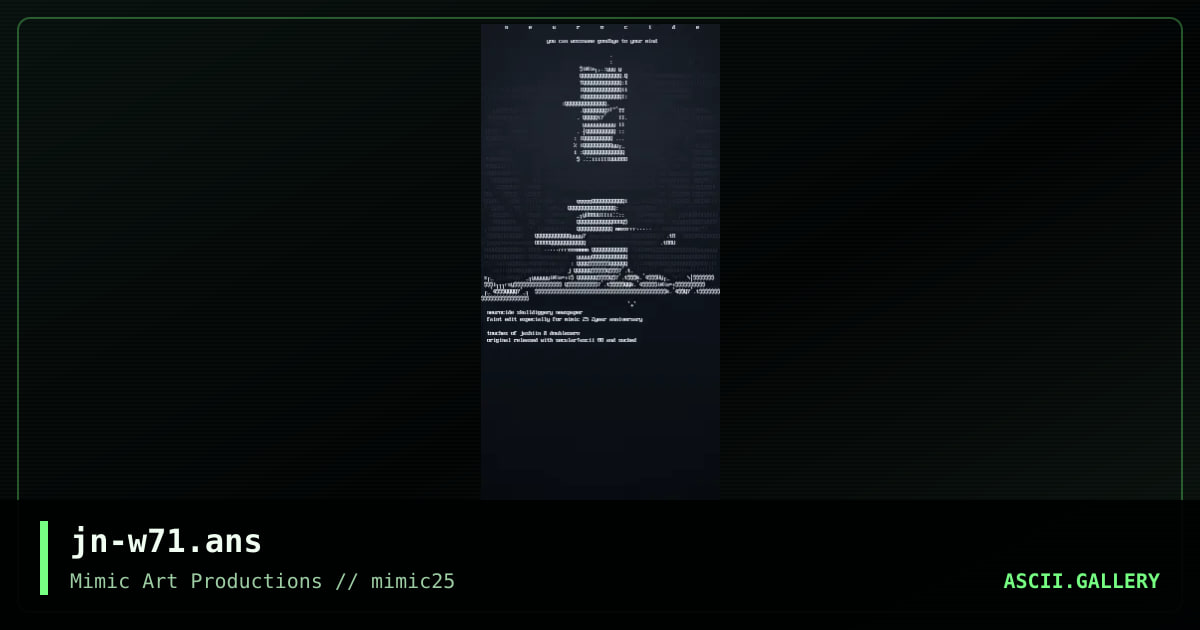 Wossname, Wossname, Wossname !!!!!!, by jashiin, 2000