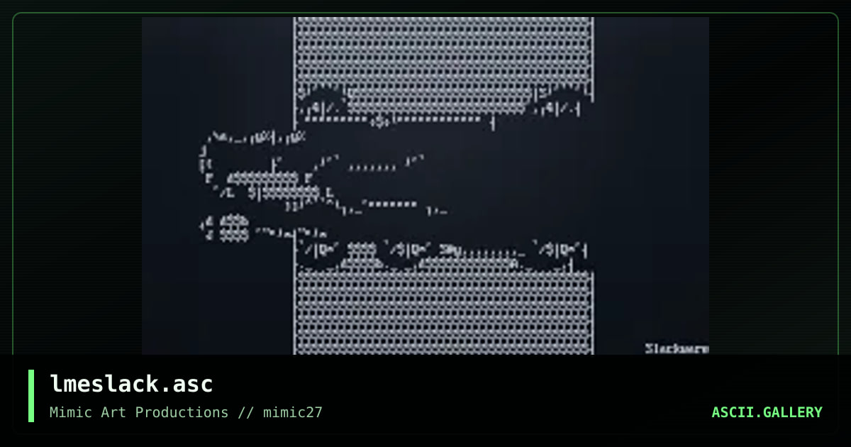 Slack., by lame, 2000