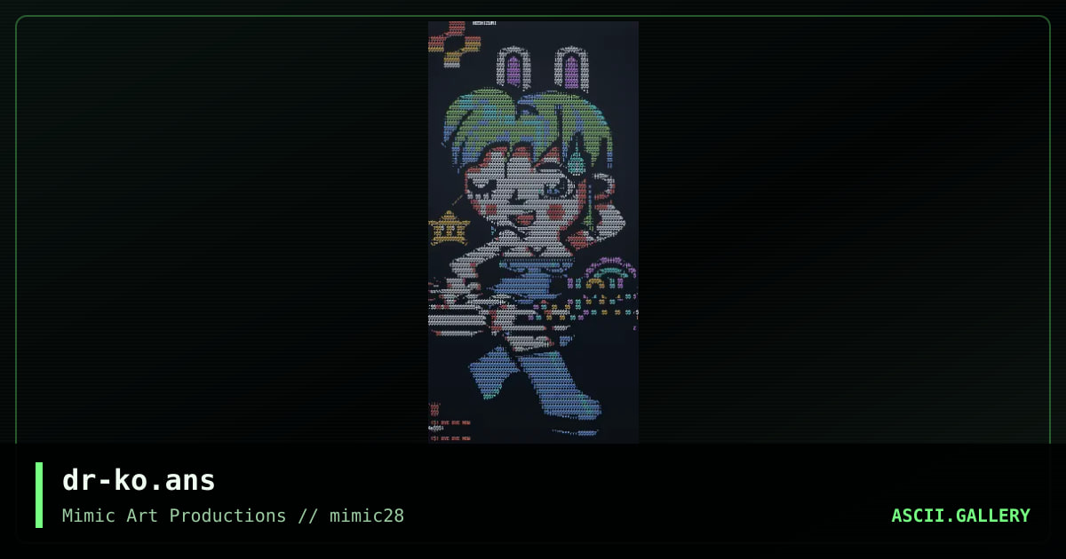 dr-ko.ans, by dr shizuma, 2000