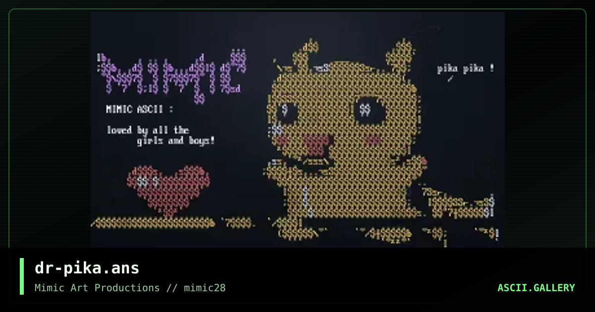 dr-pika.ans, by dr shizuma, 2000