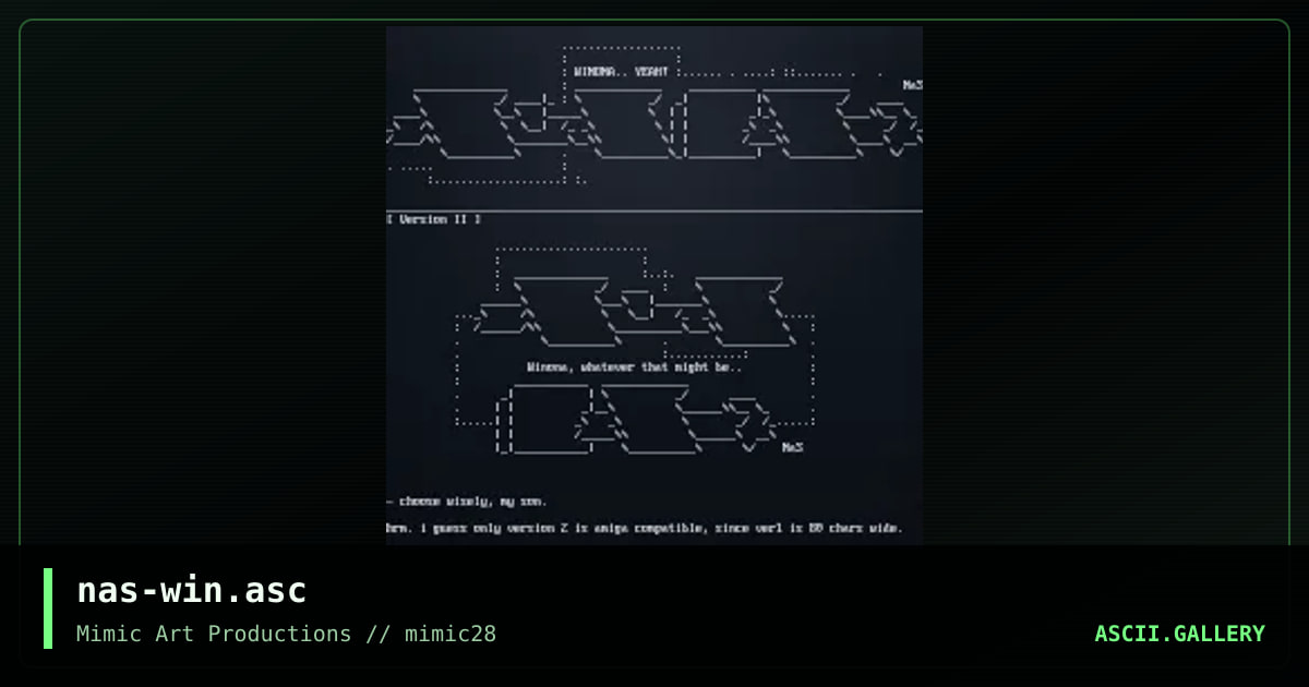nas-win.asc, by nasone, 2000
