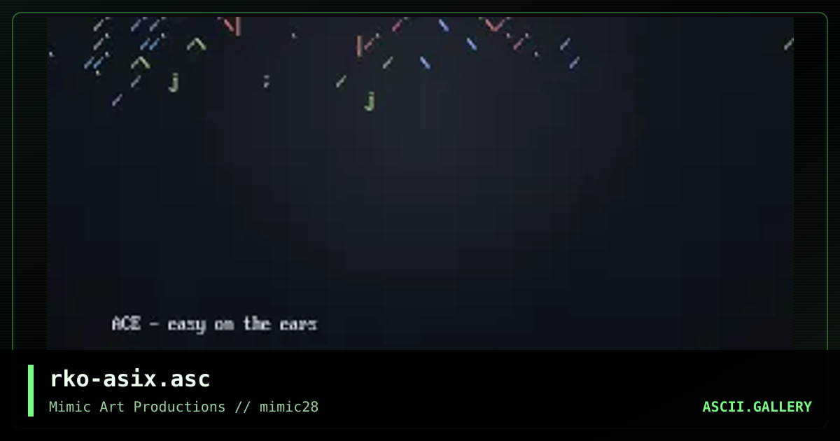 rko-asix.asc, by rko diode, 2000