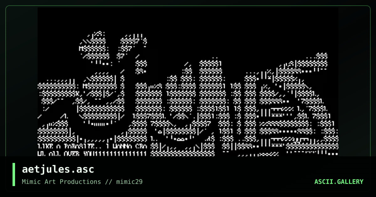 aetjules.asc, by aeternam, 2000