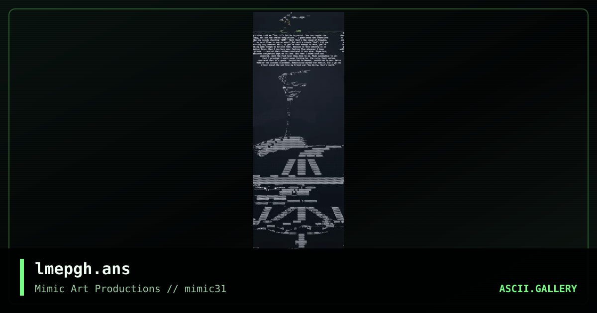lmepgh.ans, by lame, 2001