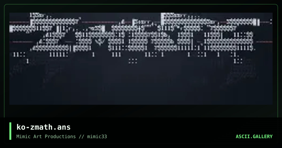 ko-zmath.ans, by konami, 2001