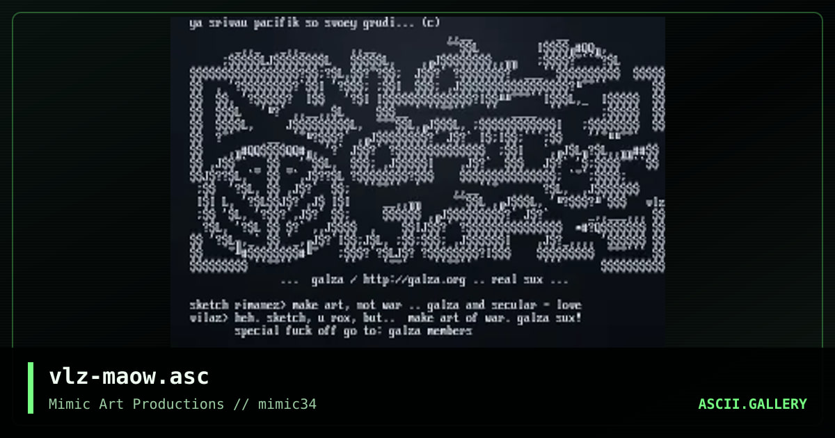 vlz-maow.asc, by vilaz, 2001