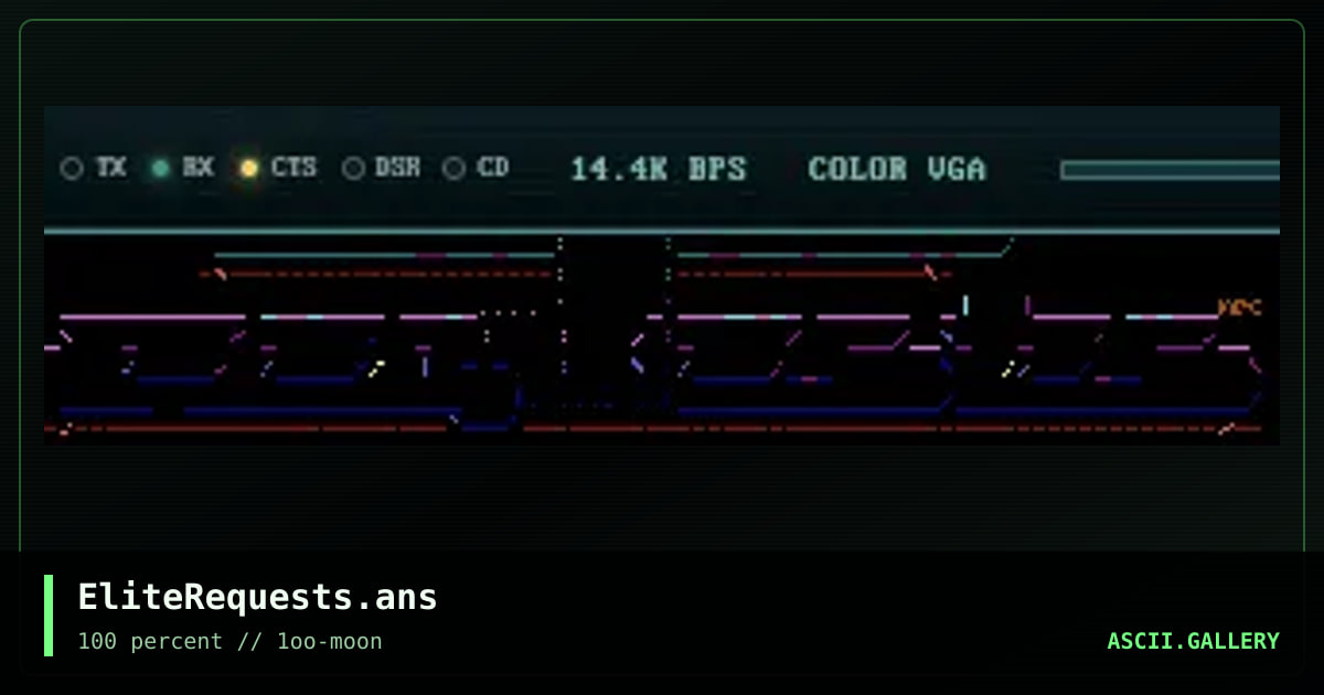 EliteRequests.ans, by miracle, 1997