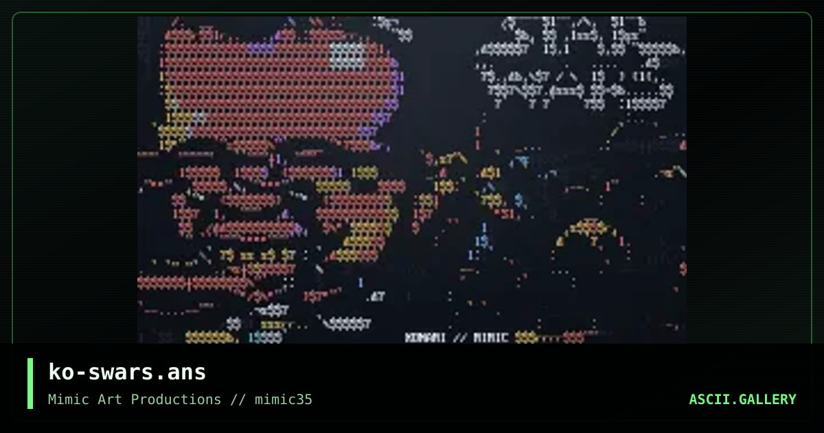 ko-swars.ans, by konami, 2001