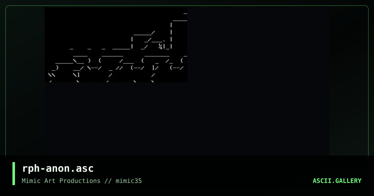 rph-anon.asc, by roodolph, 2001