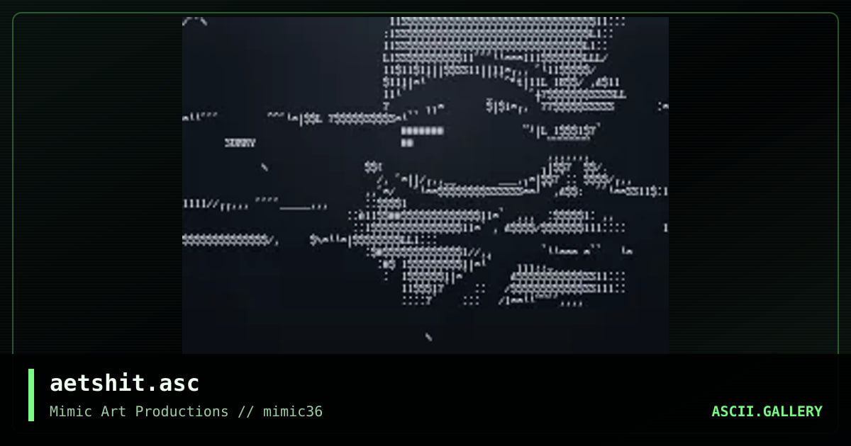aetshit.asc, by aeternam, 2001