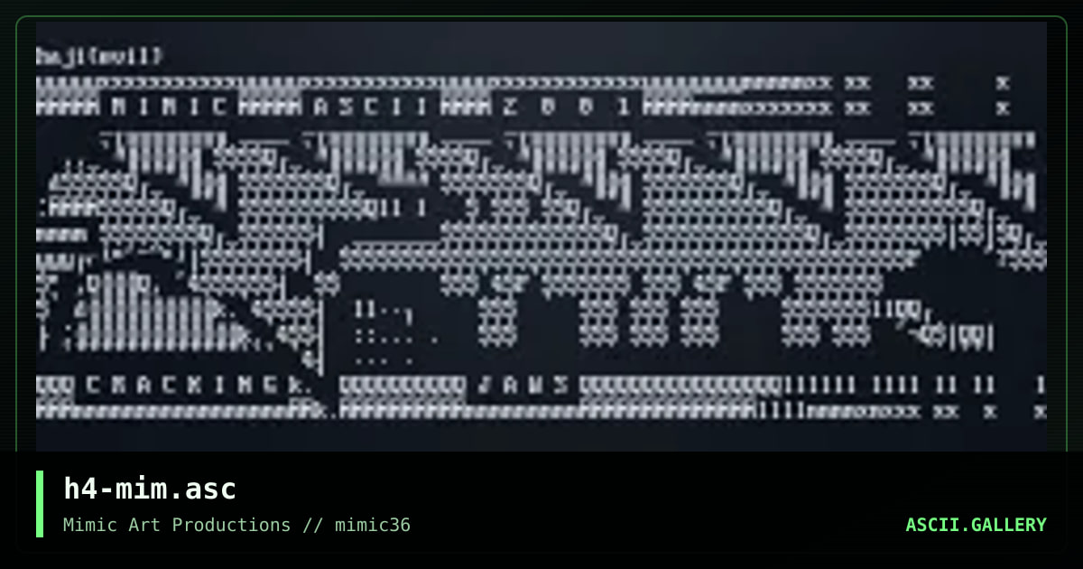 h4-mim.asc, by haji, 2001