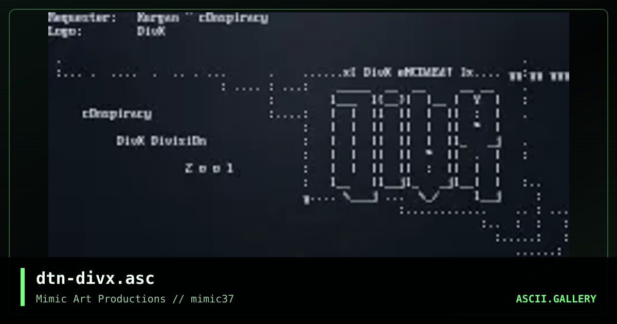 dtn-divx.asc, by dartagnan, 2001