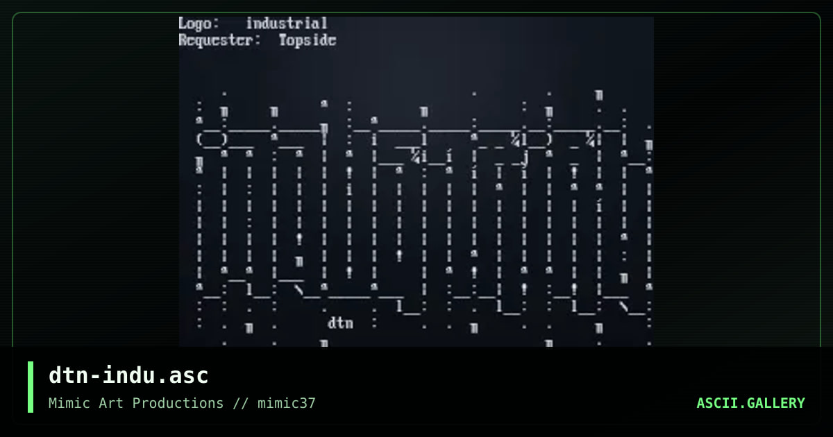 dtn-indu.asc, by dartagnan, 2001